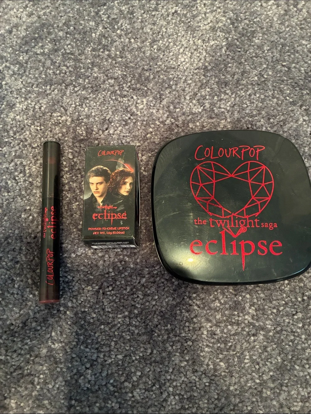 ColourPop Twilight Saga Eclipse Set